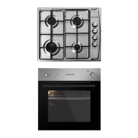 Pachet Cuptor Incorporabil Hausberg HB-8043IN + Plita Incorporabila Hausberg HB-555, 4 arzatoare, Gaz, Aprindere electrica, Inox