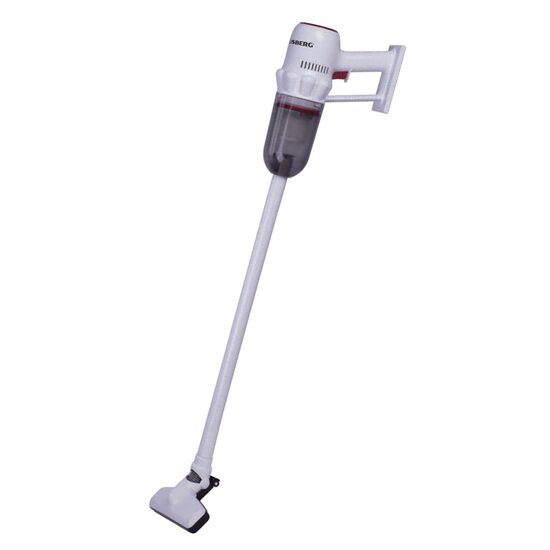 Aspirator vertical 2 in 1 HAUSBERG HB-2024AB, fara sac, aspirare uscata, 2 niveluri de viteza, motor turbo, 0.7 L, 600-800W, Alb