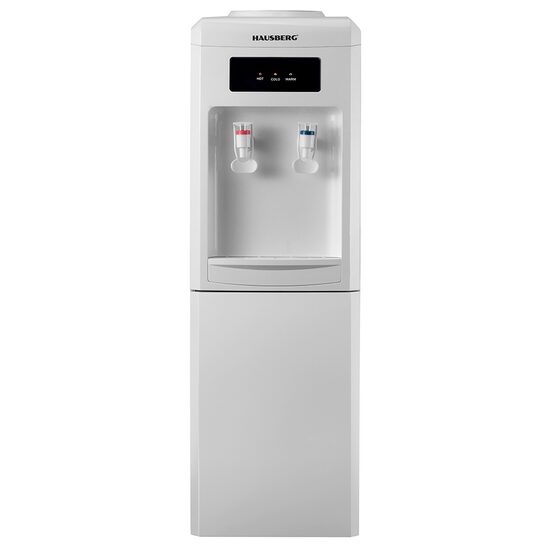 Dozator apa de podea HAUSBERG HB-6024AB, putere incalzire 550 W, putere racire 85 W, rezervor apa inox, termostat automat, Alb