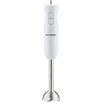 Blender de mana HAUSBERG HB-7674AB, 300W, 2 viteze, material ABS, lame din otel inoxidabil, Alb