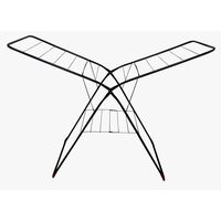 Uscator rufe ERTONE Venus MN88U, din metal, 60x90x84 cm, pliabil, 19 m, negru