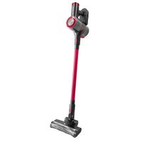Aspirator vertical 2in1 HAUSBERG HB-2033GR, 900W, 0.7L, Rosu-Gri