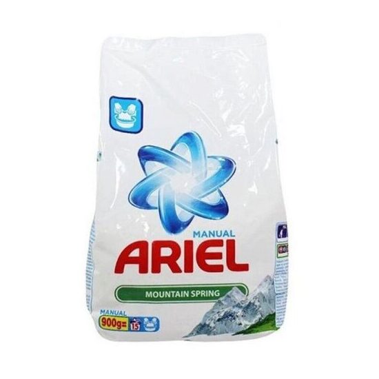 Detergent Ariel Manual Mountain Spring, 900 g