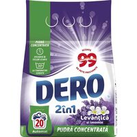 Detergent automat Dero 2in1 Lavanda 20 spalari 1.5Kg