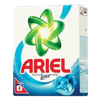 Detergent pudra automat Ariel Touch of Lenor Fresh Color, 300 g, 4 spalari