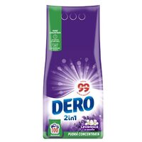 Detergent de rufe pudra Dero 2in1 Levantica si iasomie, 7.5 kg, 100 spalari