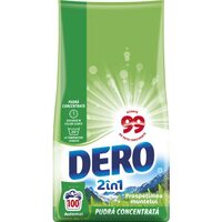 Detergent de rufe pudră automat 2în1, Prospețimea muntelui, 100 spălări, 7.5kg