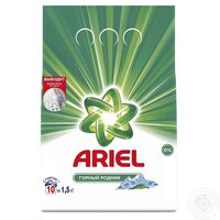 Detergent de rufe automat Ariel Mountain Spring, 1,5 kg, formula concentrata, 20 spalari