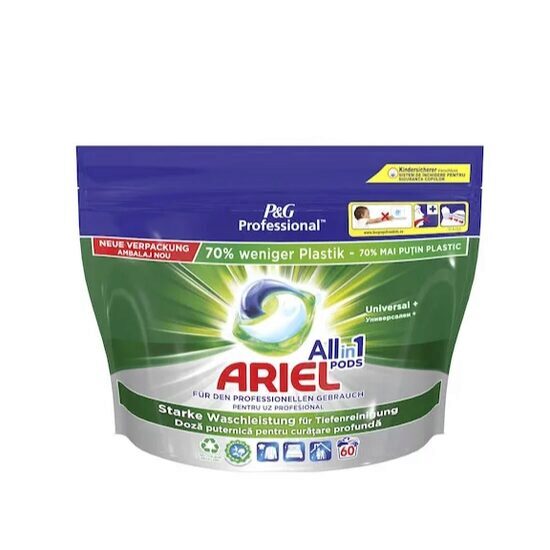 Detergent de rufe capsule Ariel All in One PODS Color, 60 spalari