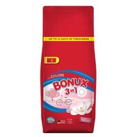 Detergent rufe automat Bonux 3 in 1 Pure Magnolia, pentru rufe colorate, 8,12 kg, 125 spalari