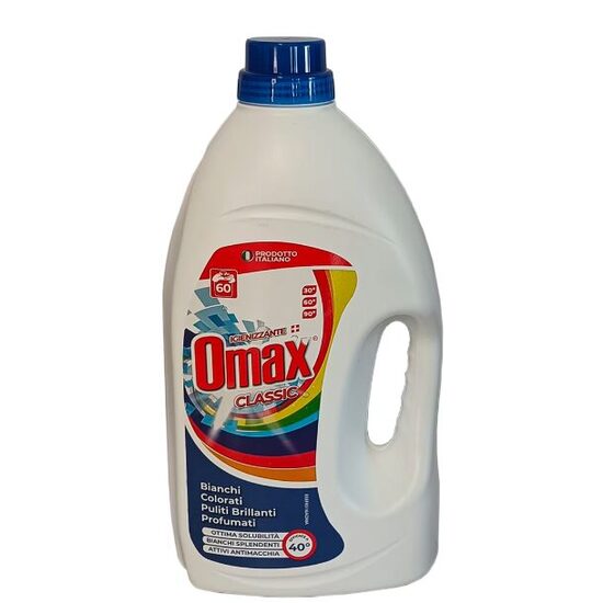 Detergent lichid rufe Classico Omax, 3L , 60 spalari