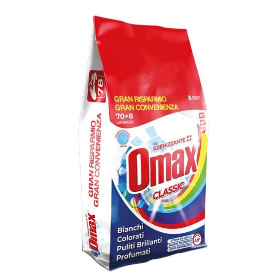 Detergent automat Classico Omax, 4,68kg , 78 spalari