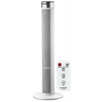 Ventilator turn Hausberg HB-5952AB, 55W, 38 inch, 3 viteze, temporizator 24h, LED, oscilatie, telecomanda, alb