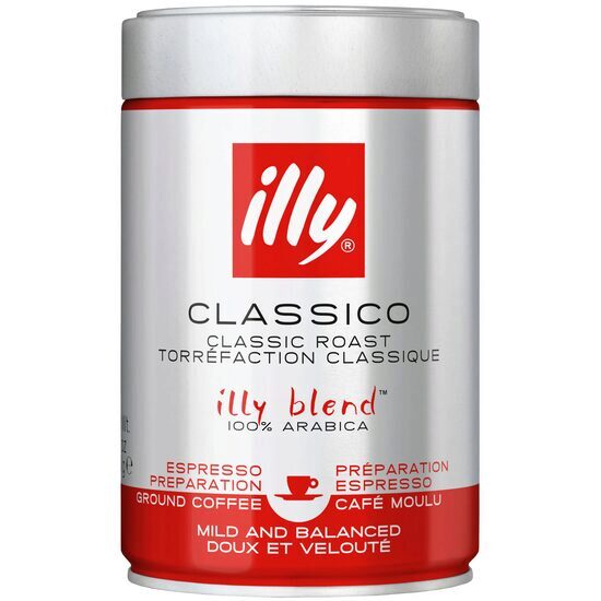 Cafea macinata Illy Espresso Classico, 100% Arabica, 250g