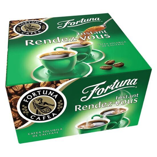 Cafea Macinata Fortuna Rendez-Vous Instant, 1,8 g/60 plicuri, 60 STICK