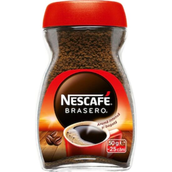 Cafea solubila Nescafe Brasero 50 grame