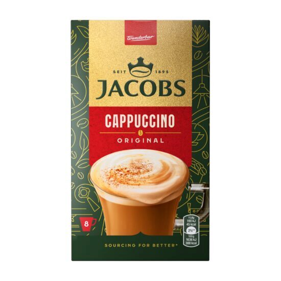 Cappuccino Jacobs Instant 8 x 11,6 g