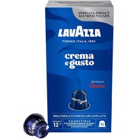 Cafea capsule Lavazza Crema & Gusto, compatibile Nespresso , aluminiu, 10x5,7g, 10 bucati