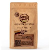 Cafea boabe Ecuator Cafe Columbia Supremo, 500 g