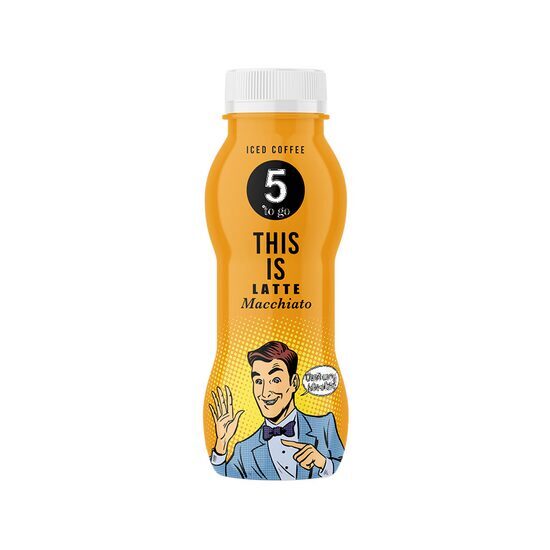 Cafea 5 To Go Ready To Drink Latte Macchiato, 230 ml