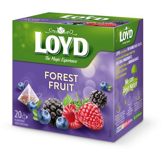 Ceai fructe de pădure Loyd 20x2g