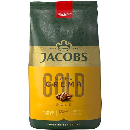 Cafea boabe, Jacobs Crema Gold, 1kg