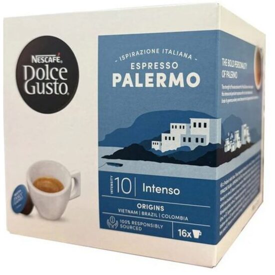 Cafea Nescafe Dolce Gusto Espresso Palermo 112g, 16 capsule