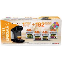 Pachet 192 capsule cafea Tassimo Jacobs + Espressor Bosch Tassimo Happy