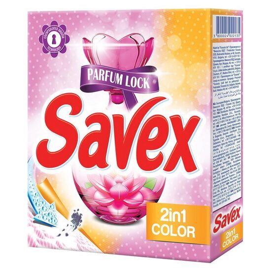 Detergent automat Savex 2in1 Color 300g