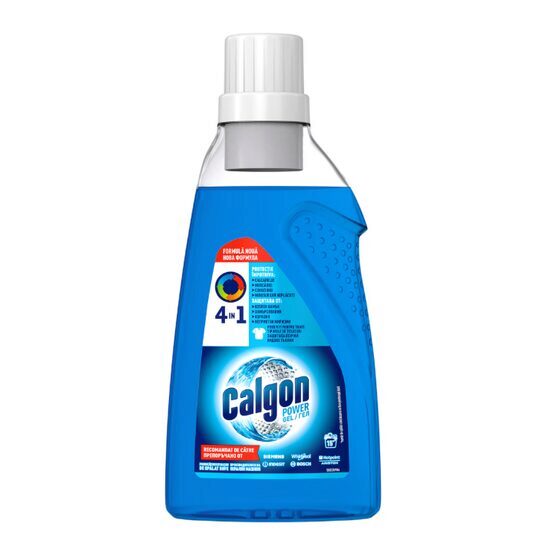 Gel anticalcar pentru masina de spalat Calgon 4in1, 750 ml
