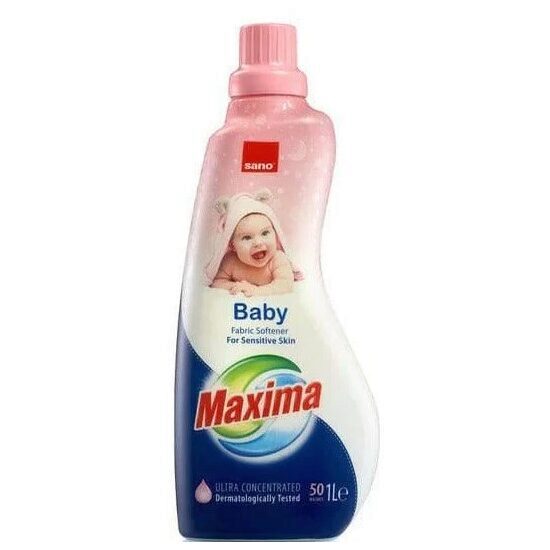 Balsam de rufe ultra concentrat Sano baby, 40 spalari, 1l