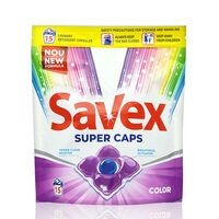 Detergent capsule Savex Premium Caps Color, 15 Capsule