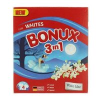 Detergent de rufe Bonux 3 in 1 Automat White Lilac 400 g