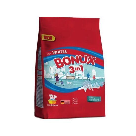 Detergent automat Bonux 3in1 Ice Fresh, 18 spalari, 900 g