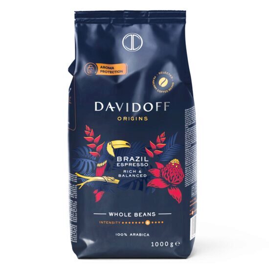 Cafea boabe Davidoff Origins Brazil Espresso Rich & Balanced, 1 kg