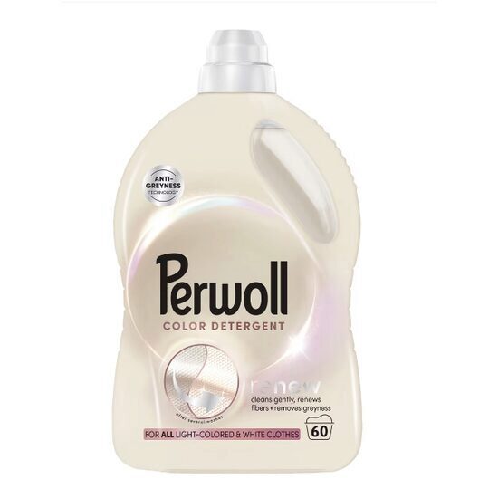 Detergent lichid pentru rufe Perwoll Light Colors, 60 spalari, 3000 ml