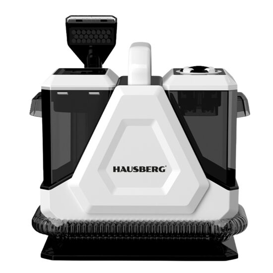 Aspirator cu spalare umed/uscat pentru covoare, canapea si tapiterie HB-2898AB,800 W, rezervor dublu apa, accesorii incluse