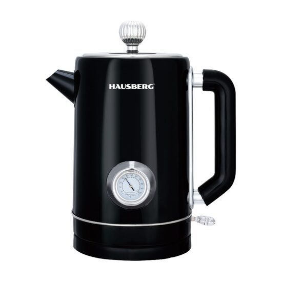 Cana fierbator inox 1.8L cu indicator temperatura 1500-1800W Hausberg HB3626NG