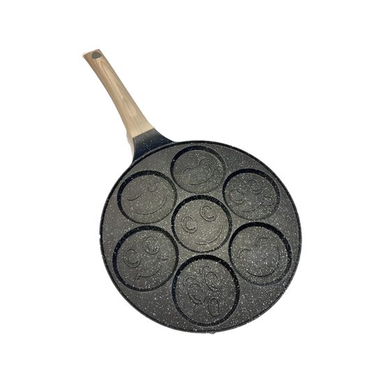 Tigaie clatite 28cm Hausberg HB-H LUX 840 Aluminiu turnat 7 forme