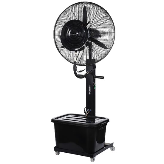 Ventilator cu pulverizare Hausberg HB5605NG ,26 inch, 200W ,rezervor 40L ,racire aer pentru exterior