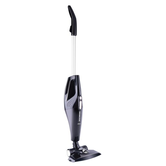 Aspirator vertical de mana HAUSBERG HB-2827NG 2 in 1, fara sac, aspirare uscata, filtru textil lavabil, 1.2 l, 800 W, negru