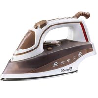 Fier de calcat Hausberg HB-7831MR, talpa inox, 2200W, maro